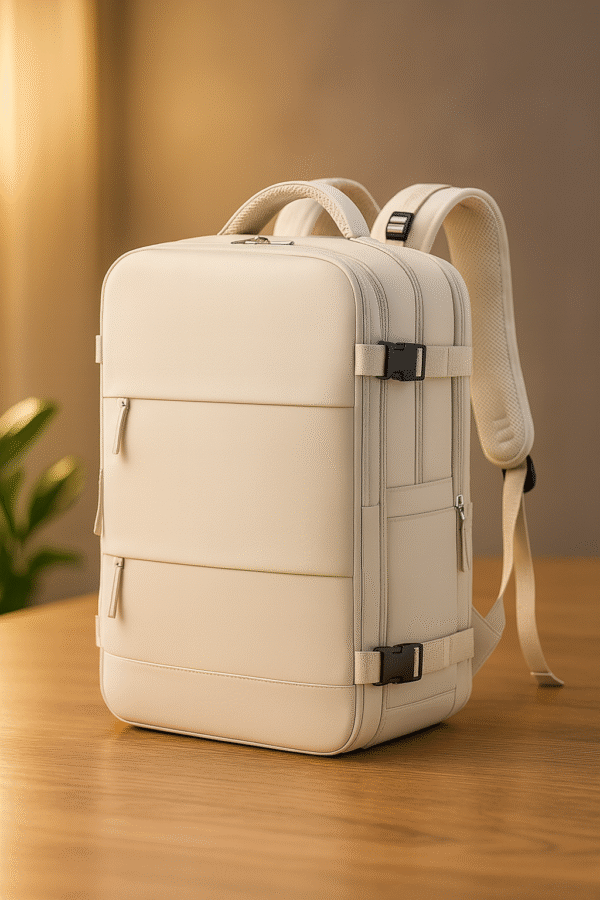 Maletín viajero color blanco. Maletín Viajero Multifuncional.