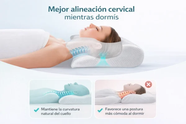 Cimfort5. Almohada Cervical Ergonómica