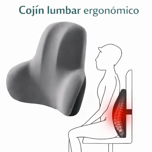 Cojín Lumbar Ergonómico