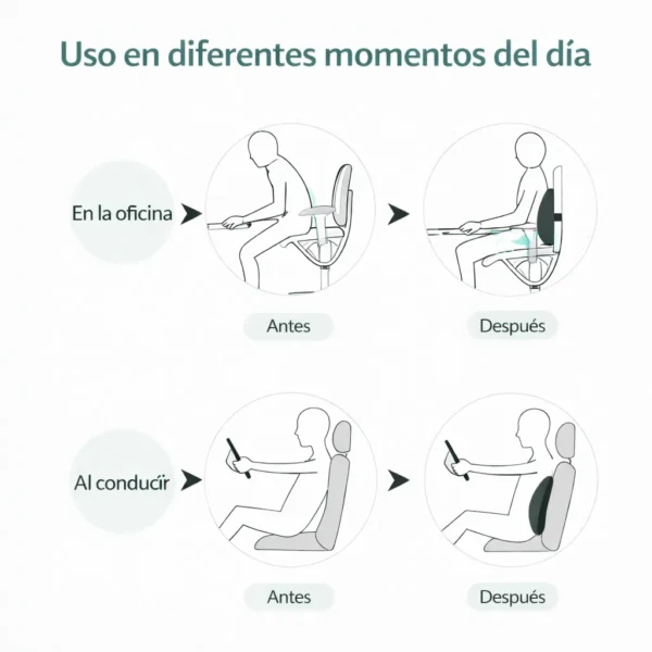 Cojín Lumbar Ergonómico