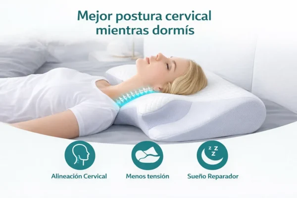 Comfort3. Almohada Cervical Ergonómica