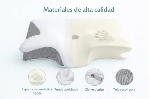 Comfort4. Almohada Cervical Ergonómica